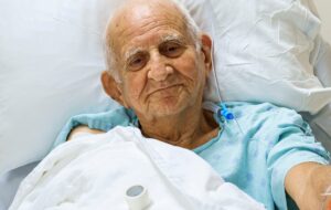 Senior Man In Hospital
