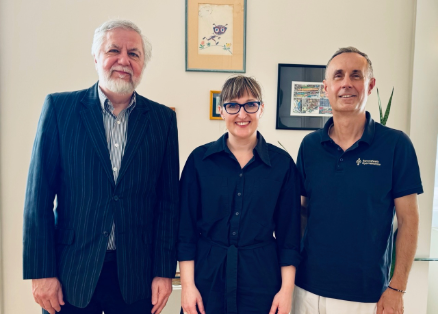 Dr. Laszlo Prokai, Dr. Judit Hodrea Kis and Dr. Attila Szabó