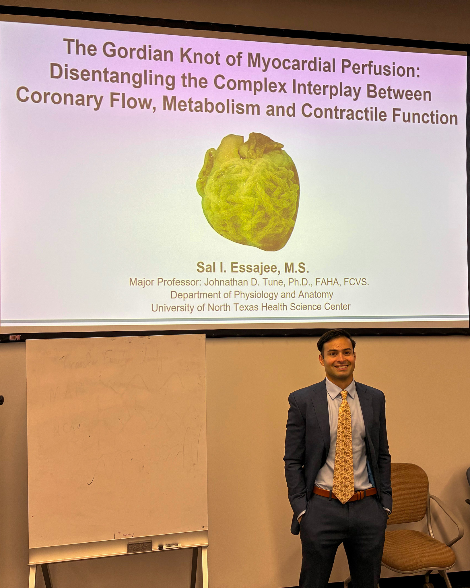 Sal Essajee and PhD Defense