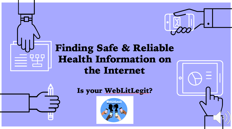 Finding Safe and Reliable Health Information on the Internet