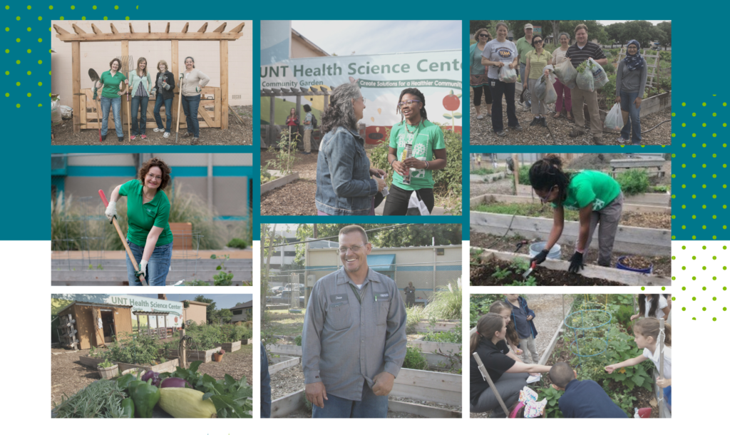 UNT Health Community Garden Award 2020