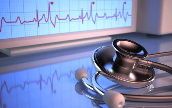 Stethoscope with EKG read out