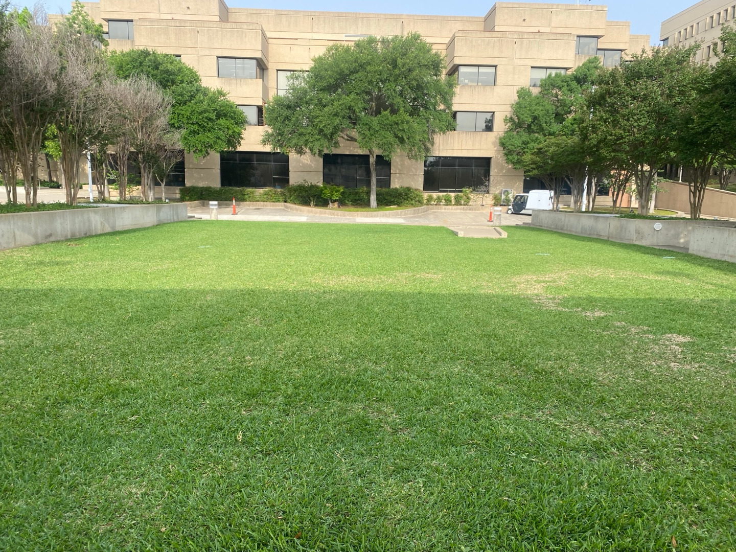 Alumni Plaza view 2