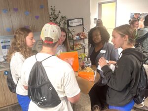 UNT Health student leaders meet with Student Affairs leadership.
