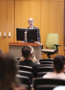 Licciardone At Podium