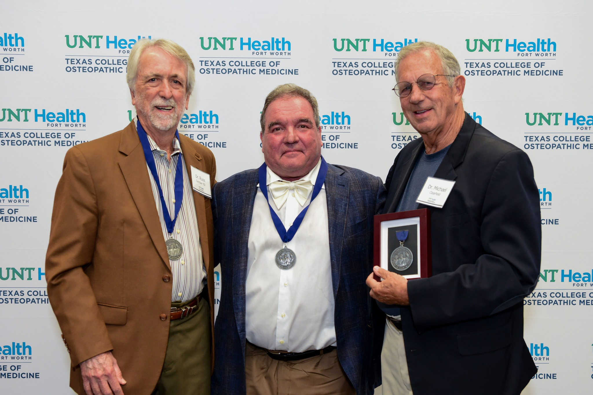 Three medical professions at Founders Day